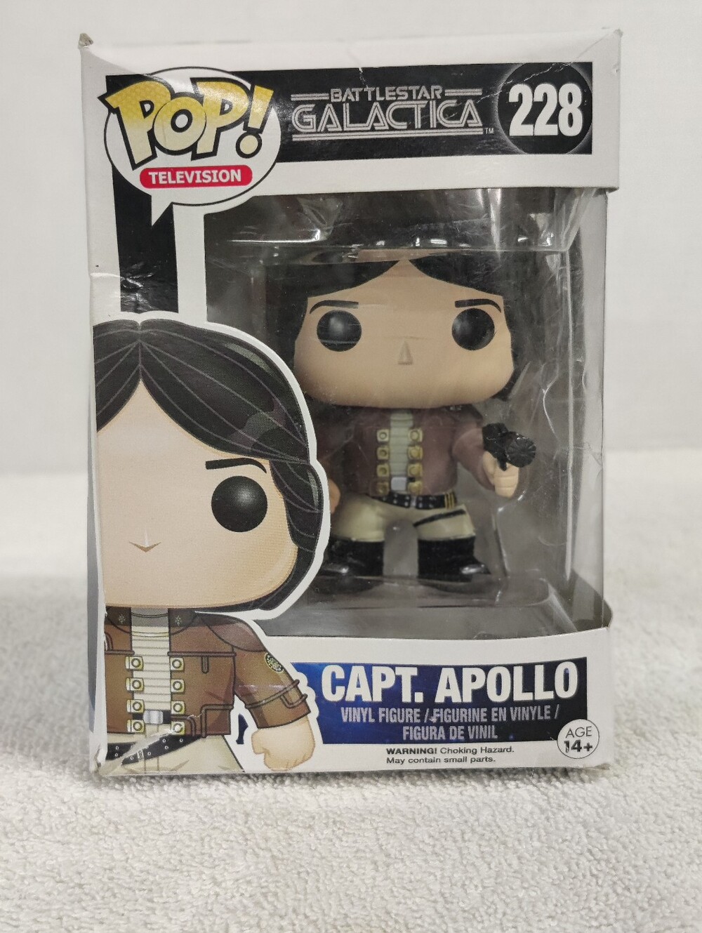 Funko Pop! Capt. Apollo From Battlestar Galactica #228